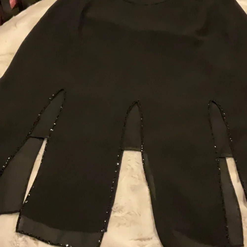 Adrianna Papell Evening Essentials Bead Trimmed Skirt Size 12